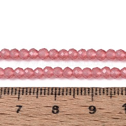 Imitation Jade Glass Beads Strands&nbsp;GLAA-T028-3mm-11B