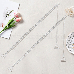Alloy Rhinestone Non-slip Bra Straps&nbsp;AJEW-WH20054-199A