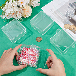 12Pcs Acrylic Packing Boxes with Lids&nbsp;CON-BC0008-14