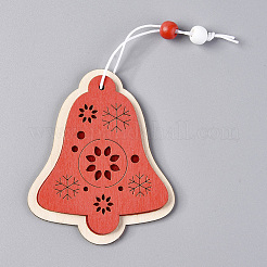 Ball & Christmas Bell & Star Wooden Ornaments&nbsp;DIY-TAC0007-22