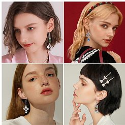 DIY Tibetan Style Dangle Earring Making Kits&nbsp;FIND-SC0001-71