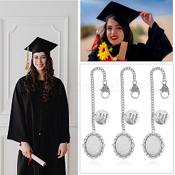 6Pcs Word Live Your Dream Hanging Ornament&nbsp;HJEW-SW00010