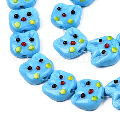 Handmade Lampwork Beads&nbsp;LAMP-N029-012C