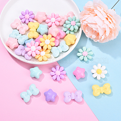 30Pcs 3 Styles Resin Cabochon&nbsp;CRES-YW0001-41