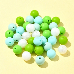 35Pcs Food Grade Eco-Friendly Silicone Focal Beads&nbsp;SIL-FS0001-22F