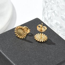 304 Stainless Steel Stud Earrings for Women&nbsp;STAS-Z117-14G-02