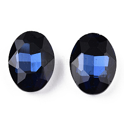 Pointed Back Glass Rhinestone Cabochons&nbsp;RGLA-T080-10x12mm-13
