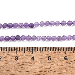 Gradient Natural Amethyst Beads Strands&nbsp;GG-CBA2E9C-A04-3mm