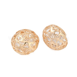 Brass with Clear Cubic Zirconia Pendants&nbsp;KK-G532-24G