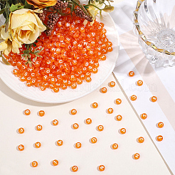 1000Pcs Transparent Acrylic Beads&nbsp;TACR-ME0001-08D