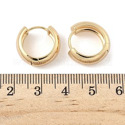 Brass Hoop Earrings&nbsp;EJEW-D320-19G