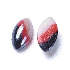 Opaque Glass Cabochons&nbsp;GGLA-S038-03D-5x10