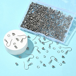 Tarnish Resistant 200Pcs 304 Stainless Steel Earring Hooks&nbsp;STAS-T051-007