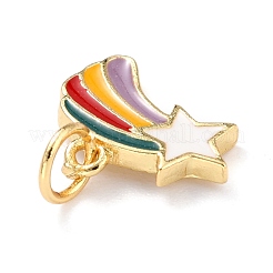 Real 18K Gold Plated Brass Charms&nbsp;KK-L206-003A-G