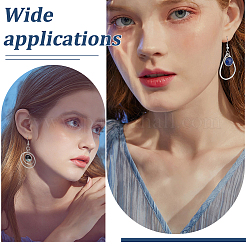 10 Pairs 5 Styles 304 Stainless Steel Dangle Earrings Making Kits&nbsp;EJEW-UN00028