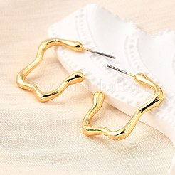 304 Stainless Steel Stud Earrings&nbsp;EJEW-D307-01G
