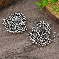 Alloy Flower Chandelier Earrings&nbsp;GG9850-1