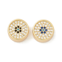 Rack Plating Eco-Friendly Brass Beads&nbsp;KK-K267-08G