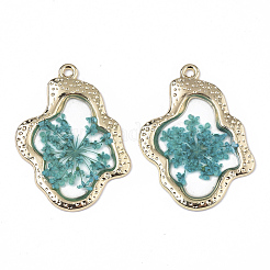 Epoxy Resin Pendants&nbsp;X-RESI-T045-028A