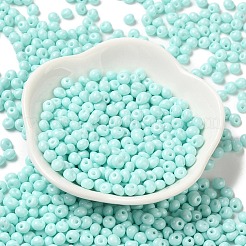 6/0 Opaque Baking Paint Glass Seed Beads&nbsp;SEED-M012-02A-04