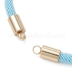 Nylon Round Cord Slider Bracelet Makings&nbsp;AJEW-JB01537
