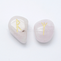 Natural Rose Quartz Beads&nbsp;G-P351-04
