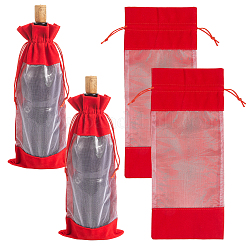 Velvet Wine Bottle Packing Pouches&nbsp;ABAG-WH20013-11D