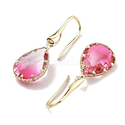 Light Gold Brass Dangle Earrings&nbsp;EJEW-Q800-61KCG