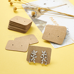 Kraft Paper Jewelry Earring Display Cards&nbsp;LS-CDIS-TAC0001-02B