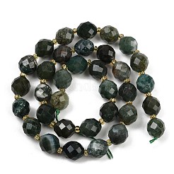 Natural Moss Agate Beads Strands&nbsp;G-N342-149I-26