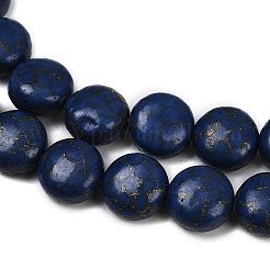 Synthetic Howlite Imitation Lapis Lazuli Beads&nbsp;G-S393-12A-12mm