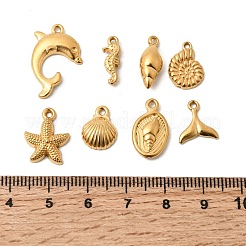 Ocean Theme 201 Stainless Steel Pendants&nbsp;STAS-F348-01D-G