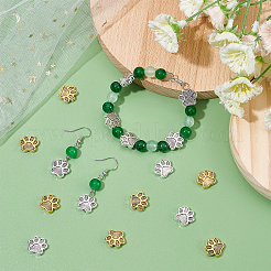 80Pcs 2 Colors Tibetan Style Alloy Beads&nbsp;FIND-PH0005-72