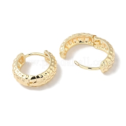Ring Brass Hoop Earrings for Women&nbsp;EJEW-U008-02G
