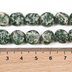 Natural Green Spot Jasper Beads Strands&nbsp;GG-CBA787B-A13