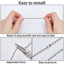 2 Sets 2 Colors Alloy Ceiling Fan Pull Chain Extenders&nbsp;FIND-CP0001-81