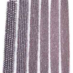 Electroplate Glass Beads Strands&nbsp;EGLA-A044-P1mm-B13