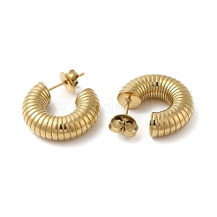 304 Stainless Steel Croissant Stud Earrings&nbsp;EJEW-Q781-10G