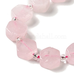 Natural Madagascar Rose Quartz Beads Strands&nbsp;G-P534-A05-01