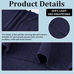 Cotton Rib Fabric&nbsp;AJEW-WH20006-261D