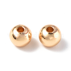 Rack Plating Brass Beads&nbsp;KK-E070-01C-G