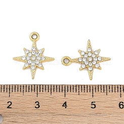 Alloy Crystal Rhinestone Pendants&nbsp;FIND-M018-16G