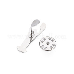 Cute Shrimp Enamel Pin&nbsp;JEWB-S012-003P-NF