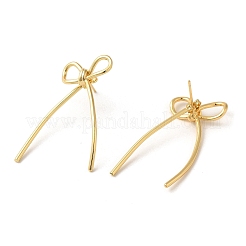 Brass Stud Earrings for Women&nbsp;EJEW-M251-06G