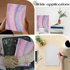 Sticker Collecting Loose-leaf A5 Spiral Bound Notebook&nbsp;AJEW-CP0007-84A