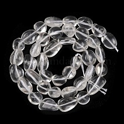 Natural Quartz Crystal Beads Strands&nbsp;G-G841-A12