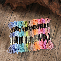 6-Ply Polyester Embroidery Floss&nbsp;OCOR-WH20074-01B-01