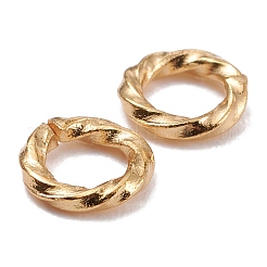 Brass Open Jump Rings&nbsp;KK-F824-110A-G