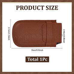1Pc Leather Single Watch Gift Envelope Bags&nbsp;ABAG-ME0001-06