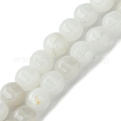 Natural White Jade Beads Strands&nbsp;G-H023-A18-01